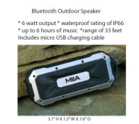Bluetooth Outdoor Speaker - Beach/Picnic/Camp, Home
